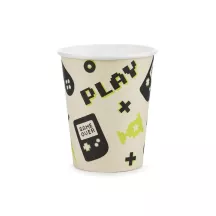 6 Spielcontroller Pappbecher