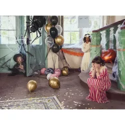 Spinnennetz - schwarz