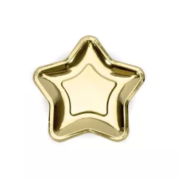 6 Assiettes étoile