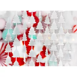 Vorhang Weihnachtsbaum