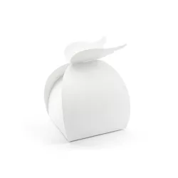 White boxes "Wings" for treats in cardboard - 10 pcs