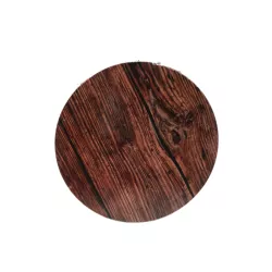 Cake drum round - Wood effect