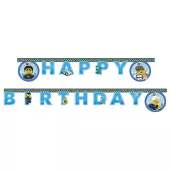 1 ghirlanda Lego City "Buon Compleanno