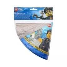 6 Chapeaux de fête Lego City