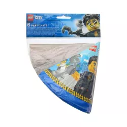 6 cappelli per feste Lego City