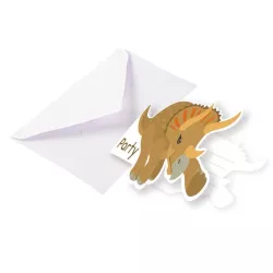 Invitation Cards "Happy Dinosaur"