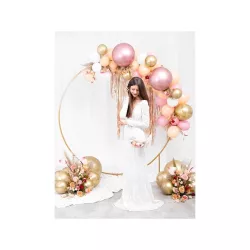 1 golden party curtain