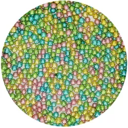 Pèrles Metalliques en sucre "Harlequin" - 80 g