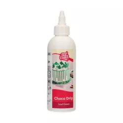 1 chocolate bottle for drip cake "leaf green"
