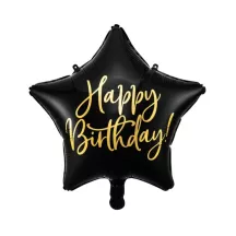 Star balloon - Black
