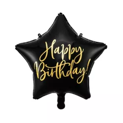 Ballon étoile - Noir