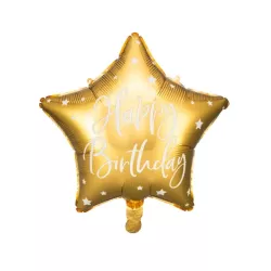 Pallone a stella - Oro