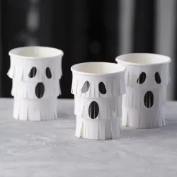 Tazza con frange - Fantasma