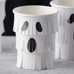 Tazza con frange - Fantasma