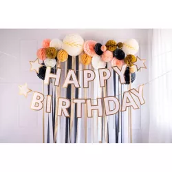 Sternen Girlande "Happy Birthday"
