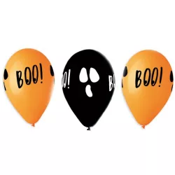 5 palloncini fantasma "Boo!