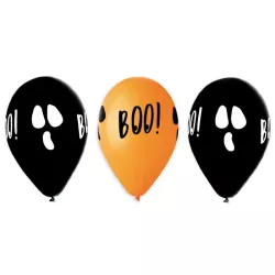 5 palloncini fantasma "Boo!