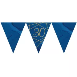 Catena con pennacchio numero "Navy & Gold" - Numero: 30