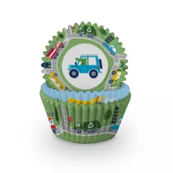 60 Transport vehicle baking cups
