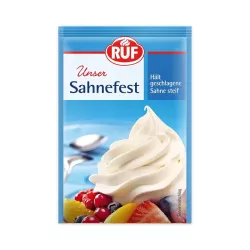 RUF Sahnefest 40 g – standhafter Schlagrahm für Torten und Desserts | Cakelicious