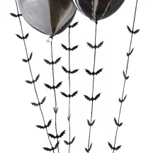 5 ficelles chauve-souris pour ballons