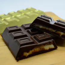 Chocolate moulds tablet in 3 parts