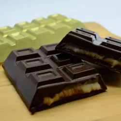 Chocolate moulds tablet in 3 parts