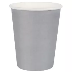10 Silver paper cups