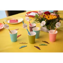 10 Kiwi paper cups