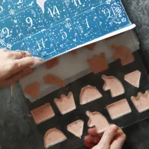 Calendario dell'avvento unicorno
