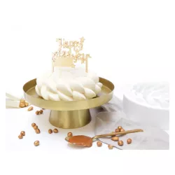 1 cake topper in legno a led - Buon Anno