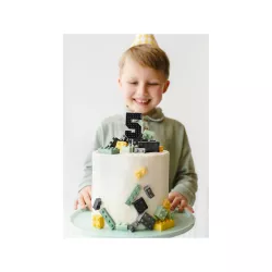 Lego candles - Number: 5