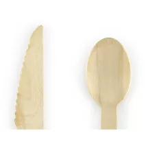 Wooden Cutlery "blue"