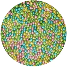 Perles en sucre «Metallic Harlequin»