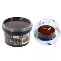 Copertura a specchio marrone con gusto cioccolato 300 g