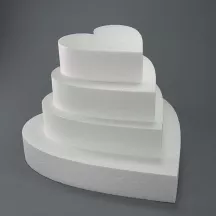 Tortendummy Herz 25 x 5 cm