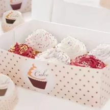 Cupcake gift boxes Swing 6, 2 pieces