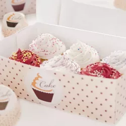 Scatole regalo cupcake Swing da 6, 2 pezzi