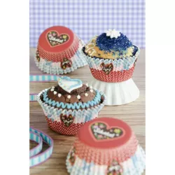 Pirottino di carta cupcake Schatzl, 50 pezzi