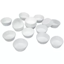 Mini cupcake cases, white, 200 pieces