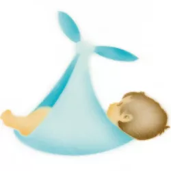 Stencil airbrush Baby Boy