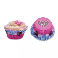Cupcake Förmchen Spatzl - 50 Stück, Ø 5 cm, 3.5 cm hoch