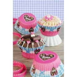 Moules à cupcakes Spatzl - 50 pièces, Ø 5 cm, 3.5 cm de haut
