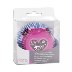 Cupcake Förmchen Spatzl - 50 Stück, Ø 5 cm, 3.5 cm hoch