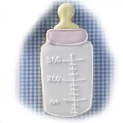 Cookie cutter baby bottle