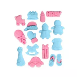 Silicone embosser for baby motifs