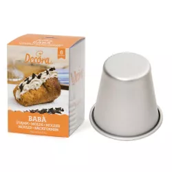 Moules Babà, 6 pièces