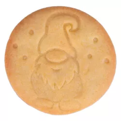 Cookie cutter gnome with ejector and embossing