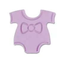 Emporte-pièce pour body de bébé avec éjecteur, avec gaufrage