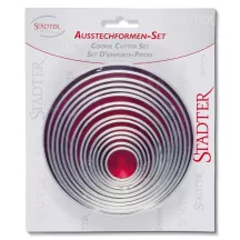 Runde Ausstecher, Set 14-teilig – 1463 14 Stück